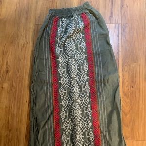 Boho long skirt from Free People
